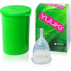 Yuuki Soft 1 + kelímok menštruačný kalíšok veľkosť large (⌀ 46 mm, 24 ml) 1 ks vyobraziť