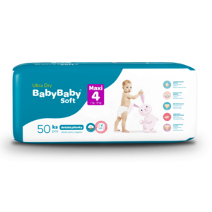 BabyBaby Soft Ultra-Dry Maxi 7-18 kg vyobraziť