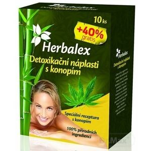 Herbalex Detoxikačné náplasti s konopou vyobraziť