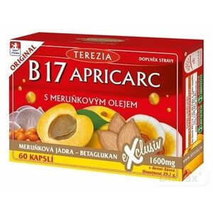 TEREZIA B17 APRICARC s marhuľovým olejom vyobraziť