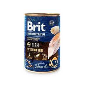 Brit Konzerva Premium By Nature Fish With Fish Skin 400g vyobraziť