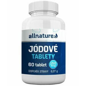 Allnature Jodove Tablety 150 Mcg 60 Tbl vyobraziť
