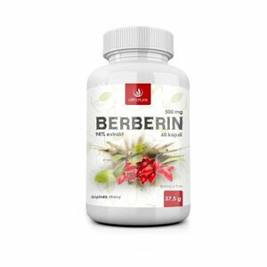 Allnature BERBERÍN extrakt 98% 500 mg vyobraziť