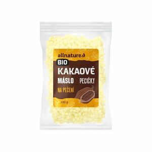 Allnature Kakaove Maslo Bio 100g vyobraziť