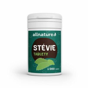 Allnature Stevia Tablety 1000 Ks vyobraziť