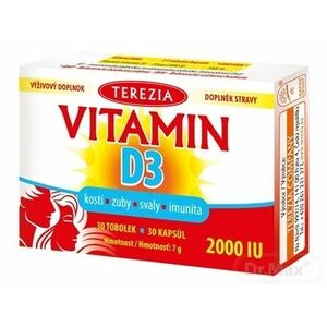 TEREZIA Vitamín D3 2000 IU vyobraziť