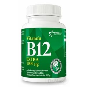 NUTRICIUS Vitamín B12 EXTRA 1000 μg vyobraziť
