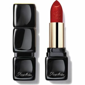 GUERLAIN KissKiss Shaping Cream Lip Colour krémový rúž so saténovým finišom odtieň 330 Red Brick 3.5 g vyobraziť