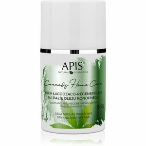 Apis Natural Cosmetics Cannabis Home Care ľahký hydratačný krém pre suchú až citlivú pleť 50 ml vyobraziť