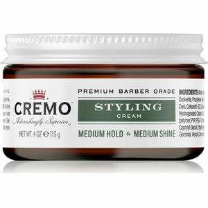 Cremo Hair Styling Cream Medium Styling hydratačný stylingový krém na vlasy pre mužov 113 g vyobraziť
