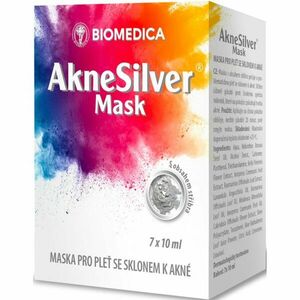 Biomedica AkneSilver Mask čistiaca maska pre problematickú pleť, akné 7x10 ml vyobraziť