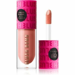 Makeup Revolution Blush Bomb krémová lícenka odtieň Peach Filter 4, 6 ml vyobraziť