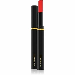 MAC Cosmetics Powder Kiss Velvet Blur Slim Stick matný hydratačný rúž odtieň Ruby New 2 g vyobraziť