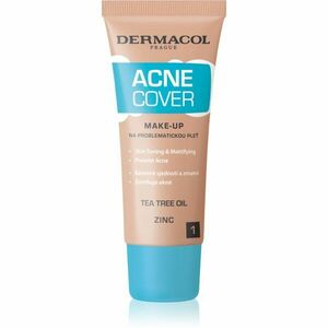 Dermacol Acne Cover upokojujúci make-up s čajovníkovým olejom odtieň No.1 30 ml vyobraziť