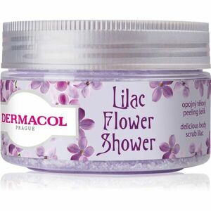 Dermacol Flower Care Lilac cukrový telový peeling 200 g vyobraziť