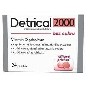 Detrical 2000 Vitamín D s príchuťou višňa vyobraziť