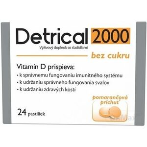 Detrical 2000 Vitamín D s príchuťou pomaranč vyobraziť