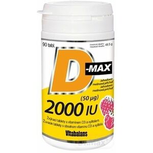 Vitabalans D-max 2000 IU (50 µg) vyobraziť