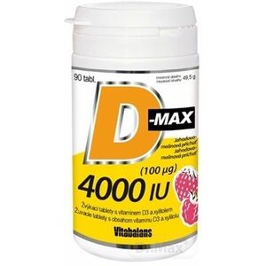 Vitabalans D-max 4000 IU (100 µg) vyobraziť