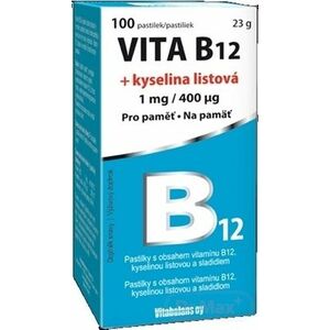 Vitabalans VITA B12 + kyselina listová vyobraziť
