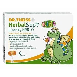 Dr.Theiss HerbalSept Kids HRDLO vyobraziť