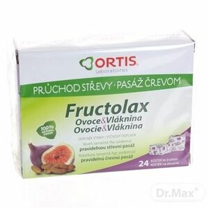 Fructolax Ovocie a vláknina kocky vyobraziť