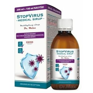 STOPVIRUS Medical sirup - Dr. Weiss vyobraziť