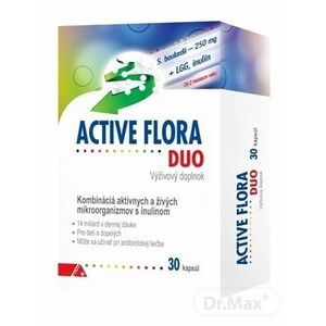ACTIVE Flora duo 30 kapsúl vyobraziť