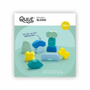QUUT Quutopia balančná hračka Blokki Minty Blue vyobraziť