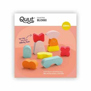 QUUT Quutopia balančná hračka Blokki Coral Pink vyobraziť