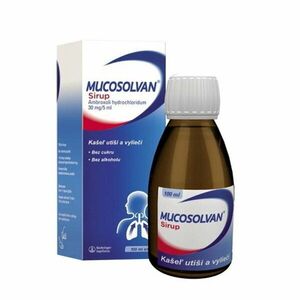 Mucosolvan sirup na kašeľ 30 mg / 5 ml, 100 ml, Akcia vyobraziť
