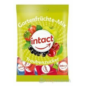 INTACT Gartenfrüchte - Mix Hroznový cukor s príchuťou záhradného ovocia, 100g vyobraziť