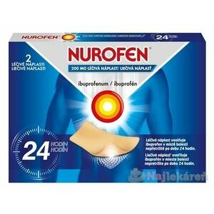 NUROFEN 200 mg liečivá náplasť 1x2 ks, Exspirácia!, Akcia vyobraziť
