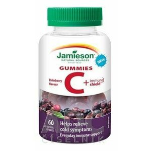 Jamieson Vitamín C + Immune Shield Gummies 60 pastiliek vyobraziť