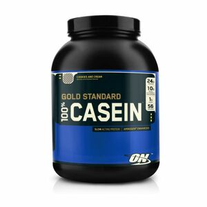 100% Casein - Optimum Nutrition, príchuť jahoda, 910g vyobraziť