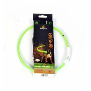 Obojok DUVO+ LED Svietiaci dog zelený nylonový 65cm vyobraziť