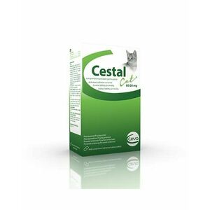 CESTAL Cat žuvacie tablety na odčervenie mačky 48tbl vyobraziť