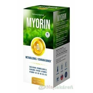 MYORIN na podporu imunity a reguláciu hormonálnej činnosti, 60 cps vyobraziť