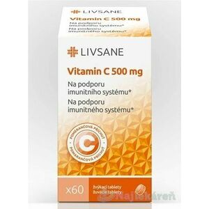 LIVSANE Vitamín C 500 mg žuvacie tablety 60 ks vyobraziť