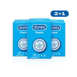 DUREX Classic kondóm 2+1 54 ks vyobraziť
