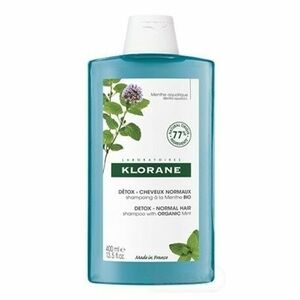 KLORANE Shampooing detox menthe bio detoxikačný šampón s výťažkom z bio mäty 400 ml vyobraziť