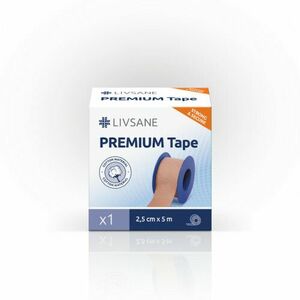 LIVSANE Fixačná páska premium 2, 5cm x 5m béžová cievka 1 ks vyobraziť