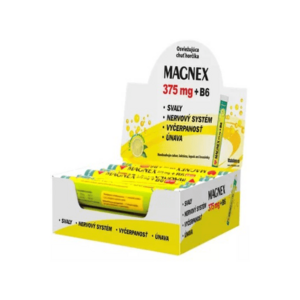 VITABALANS Magnex 375 mg + B6 effervescent displej lemon 18 x 20 ks 1 set vyobraziť