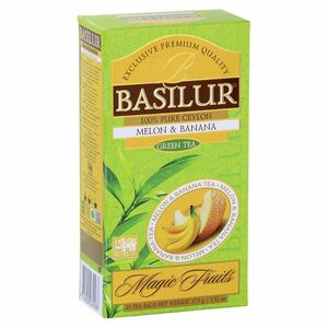 BASILUR Magic Melon & Banana zelený čaj 25 vrecúšok vyobraziť