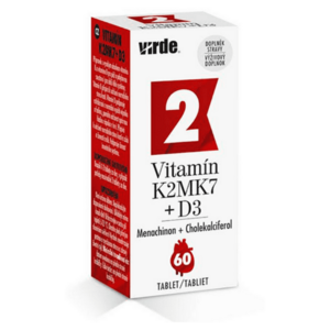 VIRDE Vitamín K2MK7 + D3 60 tabliet vyobraziť