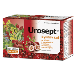 DR.MÜLLER Urosept bylinný čaj 20 x 2 g vyobraziť