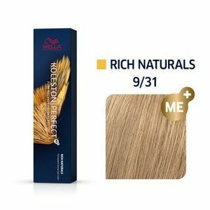 Wella Professionals Koleston Perfect Me+ Rich Naturals profesionálna permanentná farba na vlasy 9/31 60 ml vyobraziť
