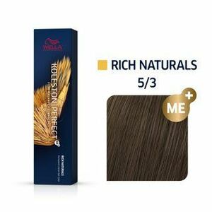Wella Professionals Koleston Perfect Me+ Rich Naturals profesionálna permanentná farba na vlasy 5/3 60 ml vyobraziť