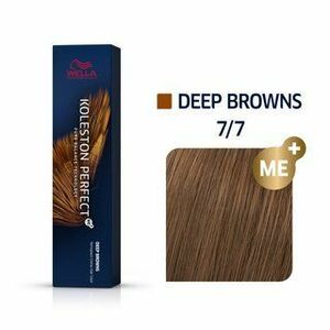 Wella Professionals Koleston Perfect Me+ Deep Browns profesionálna permanentná farba na vlasy 7/7 60 ml vyobraziť