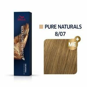 Wella Professionals Koleston Perfect Me+ Pure Naturals profesionálna permanentná farba na vlasy 8/07 60 ml vyobraziť